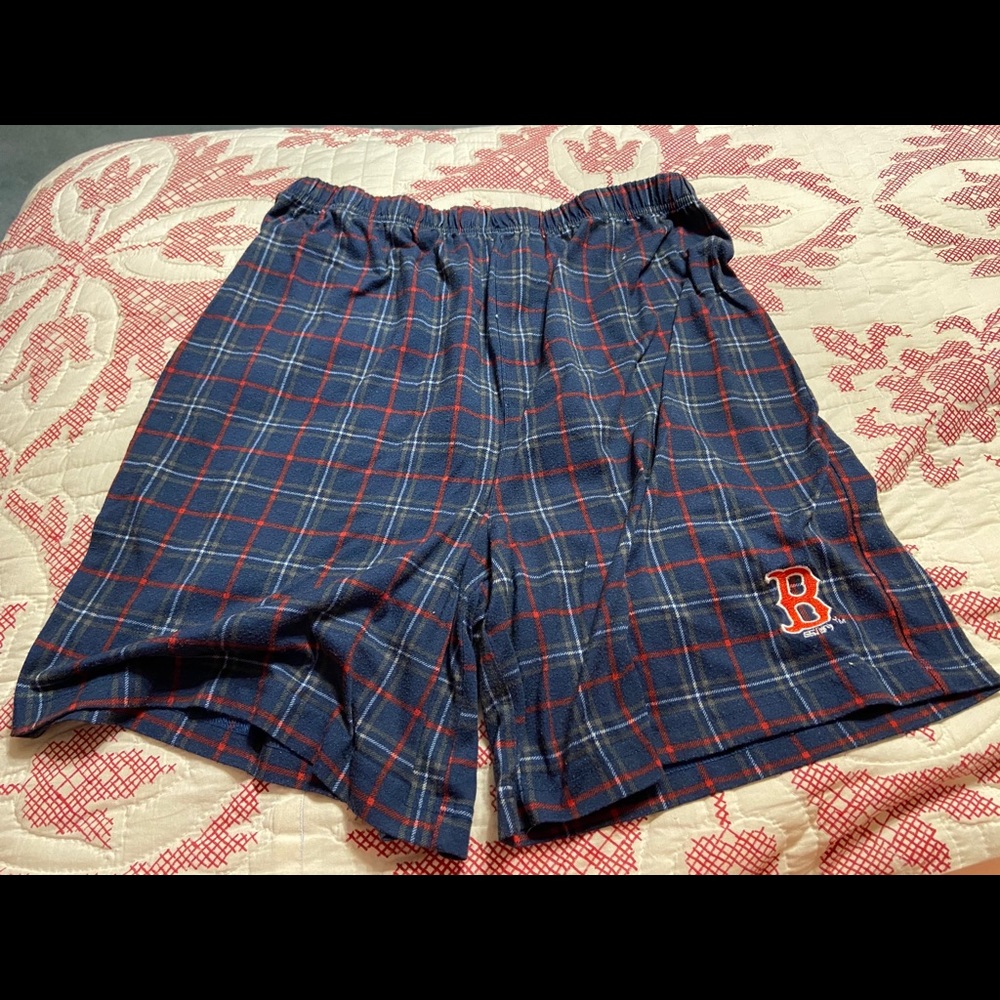 Boys Boston Red Sox PJ shorts